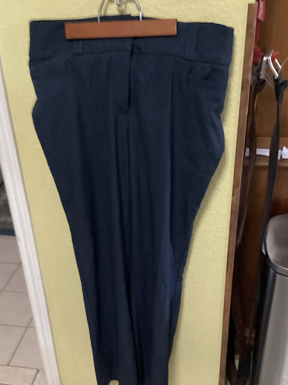 A. Byer Juniors Navy Dress Pants - Straight Leg